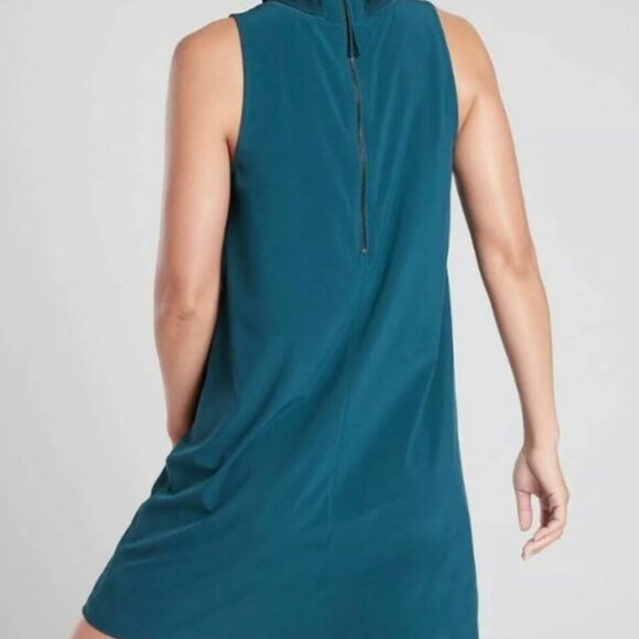Athleta Initiative Dress Dark Teal - Picture 2 of 5